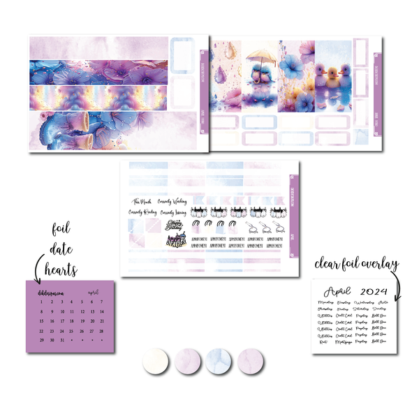 April Monthly Overview - Hobo Cousin - DEK Designs