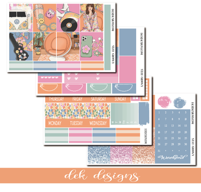 Stay Groovy - Hobo Cousin Weekly Overview - DEK Designs