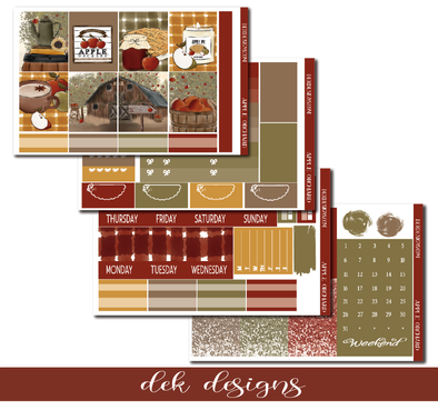 Apple Orchard - Hobo Cousin Weekly Overview - DEK Designs