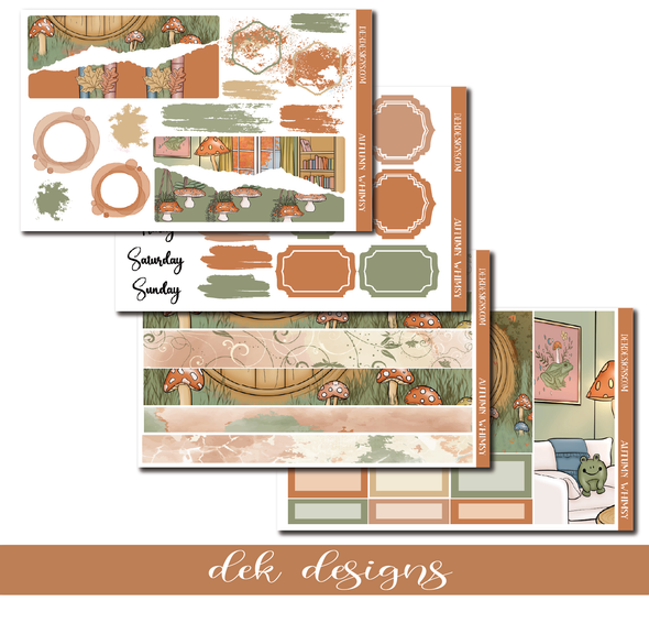 Autumn Whimsy - Journal Kit - DEK Designs