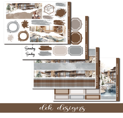 Winter Spa - Journal Kit - DEK Designs