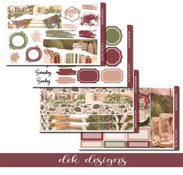 Wildflower - Journal Kit - DEK Designs