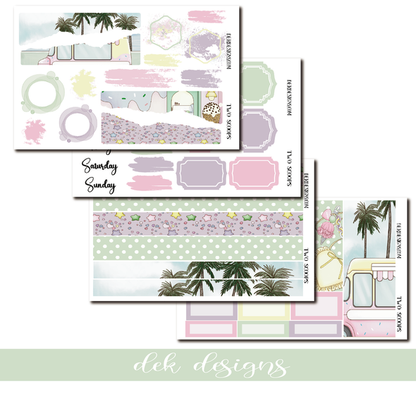 Two Scoops - Journal Kit - DEK Designs