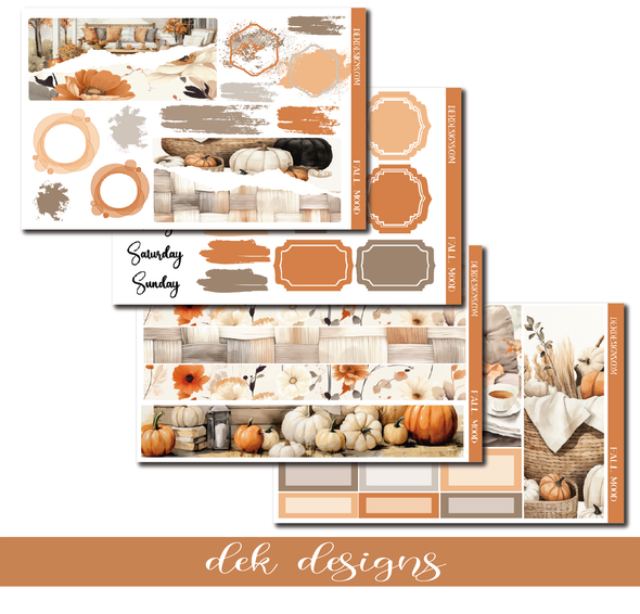 Fall Mood - Journal Kit - DEK Designs