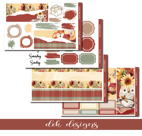 Cozy Autumn - Journal Kit - DEK Designs