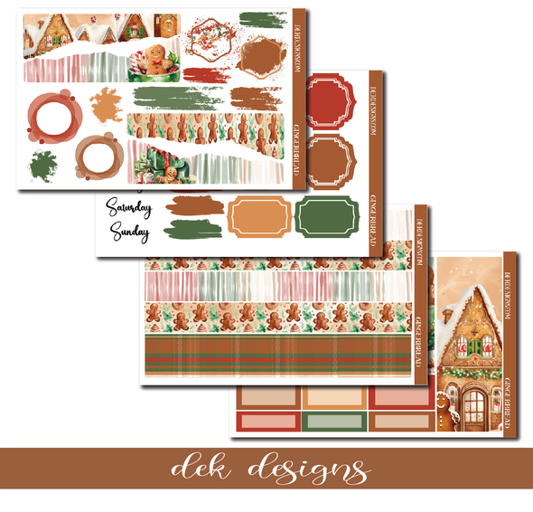 Gingerbread - Journal Kit - DEK Designs