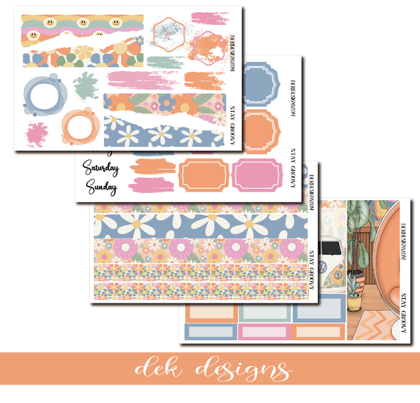 Stay Groovy - Journal Kit - DEK Designs