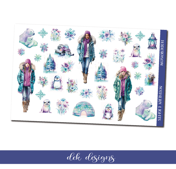 Nothern Lights - Deco/Fashion Sheet - DEK Designs
