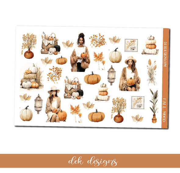 Fall Mood - Deco/Fashion Sheet - DEK Designs