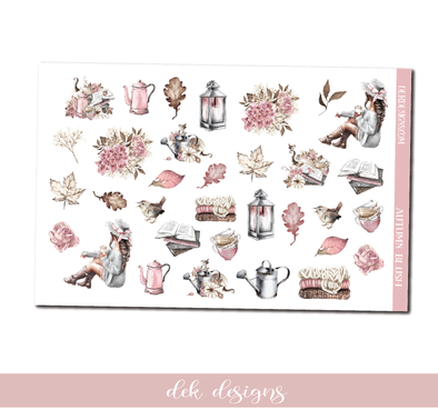 Autumn Blush - Deco/Fashion Sheet - DEK Designs