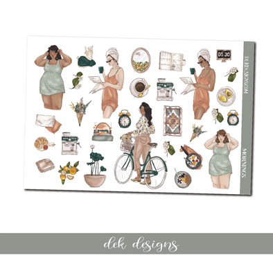 Mornings - Deco/Fashion Sheet - DEK Designs