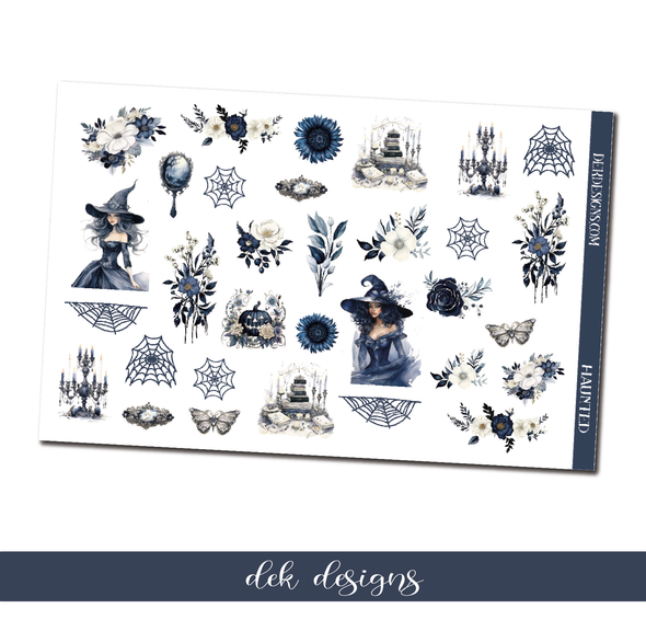 Haunted - Deco/Fashion Sheet - DEK Designs
