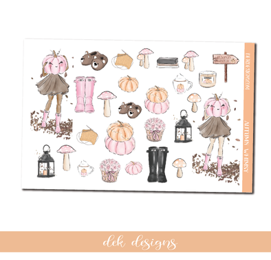 Hello Fall - Deco/Fashion Sheet - DEK Designs