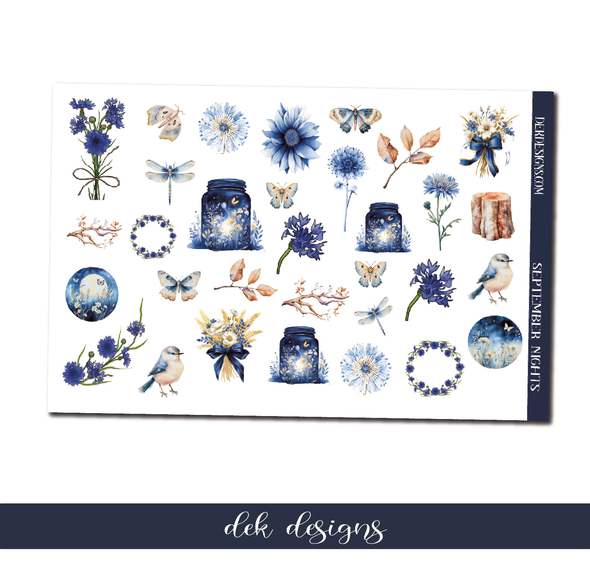 September Nights - Deco/Fashion Sheet - DEK Designs