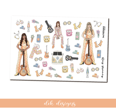 Stay Groovy - Deco/Fashion Sheet - DEK Designs