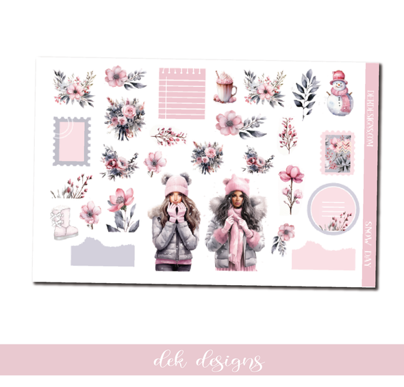 Snow Day - Deco/Fashion Sheet - DEK Designs