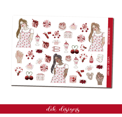 Very Cherry - Deco/Fashion Sheet - DEK Designs