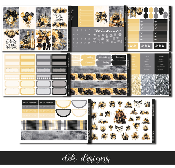 New Year - Free Today with $40 minimum purchase (before shipping) - DEK Designs