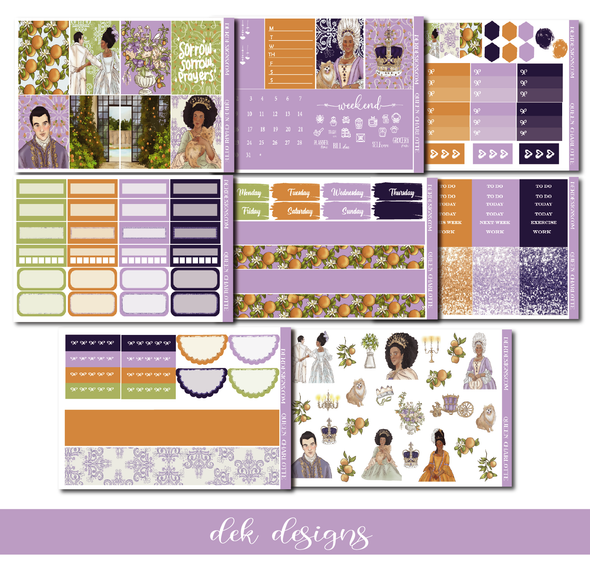 Queen Charlotte -  Weekly Kit - DEK Designs