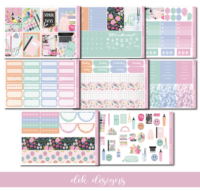 Back to School -  Weekly Kit - DEK Designs