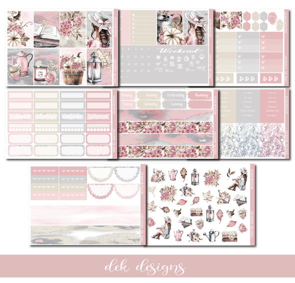 Autumn Blush -  Free with $40 minimum, Silver Holo - DEK Designs