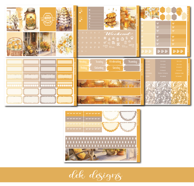 Honey -  Weekly Kit - DEK Designs