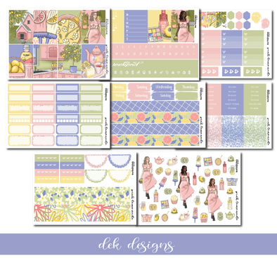 Pink Lemonade -  Weekly Kit - Foil - DEK Designs