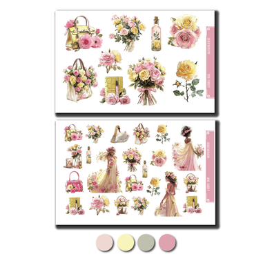 Rose Garden - Deco/Fashion Sheet - DEK Designs