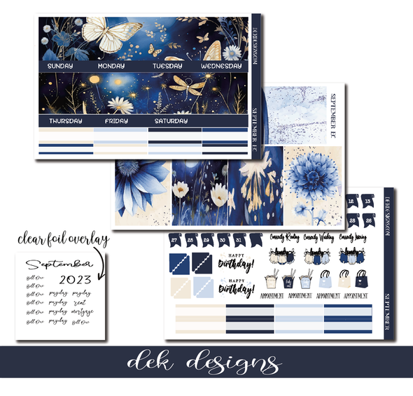 September Monthly Overview - DEK Designs