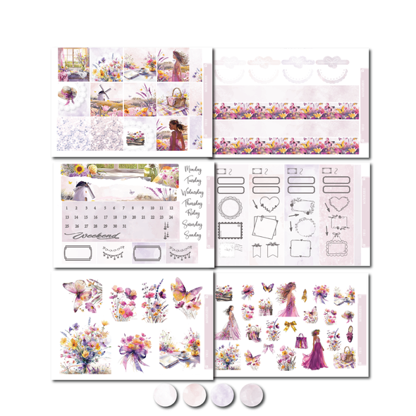 Flora - Hobo/Journal Kit - DEK Designs