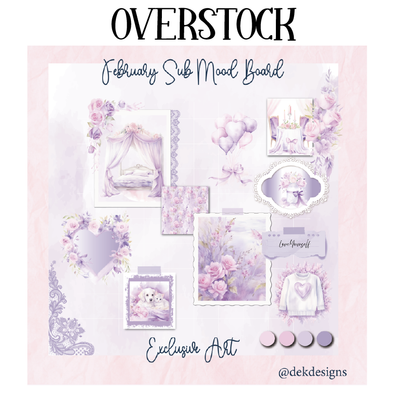 February Overstock Subscription Box 2023 - DEK Designs