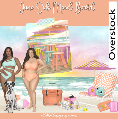 June Overstock Subscription Box 2023 - DEK Designs