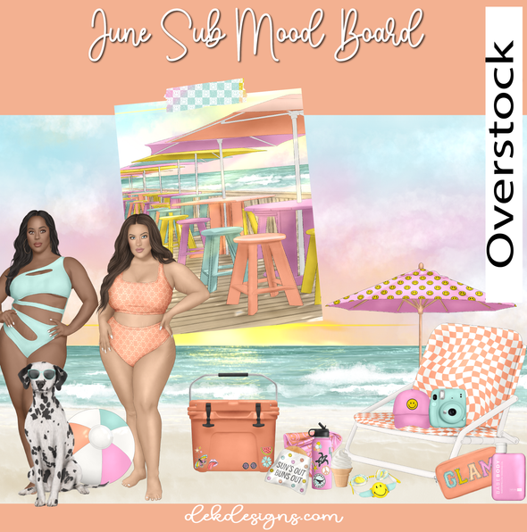June Overstock Subscription Box 2023 - DEK Designs