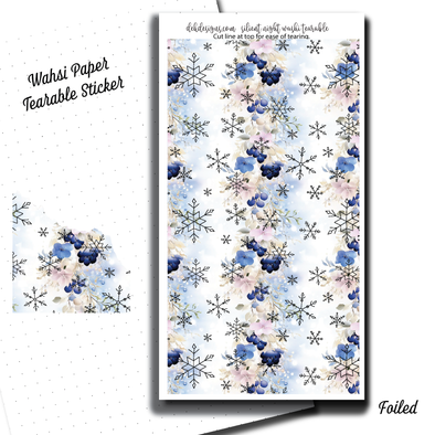 Silent Night - Washi Paper Sticker