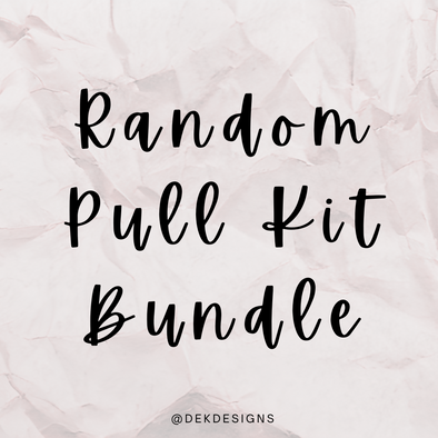 Random Pull Foil Standard Kit Bundle (2) Kits - DEK Designs