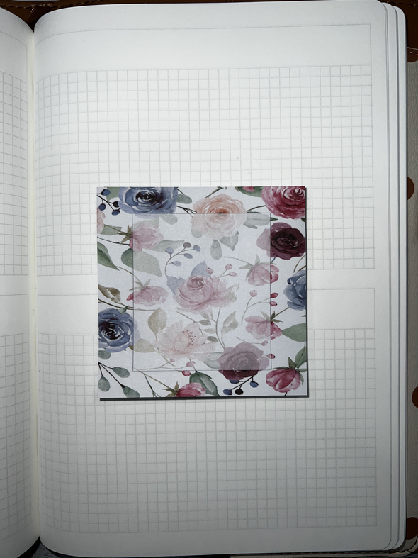 Vibrant Floral Sticky Notepad - DEK Designs