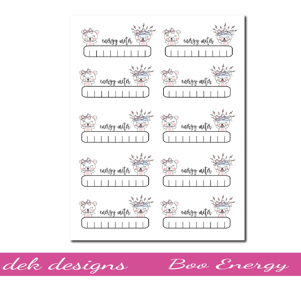 Boo Energy Meter - Website Special– DEK Designs
